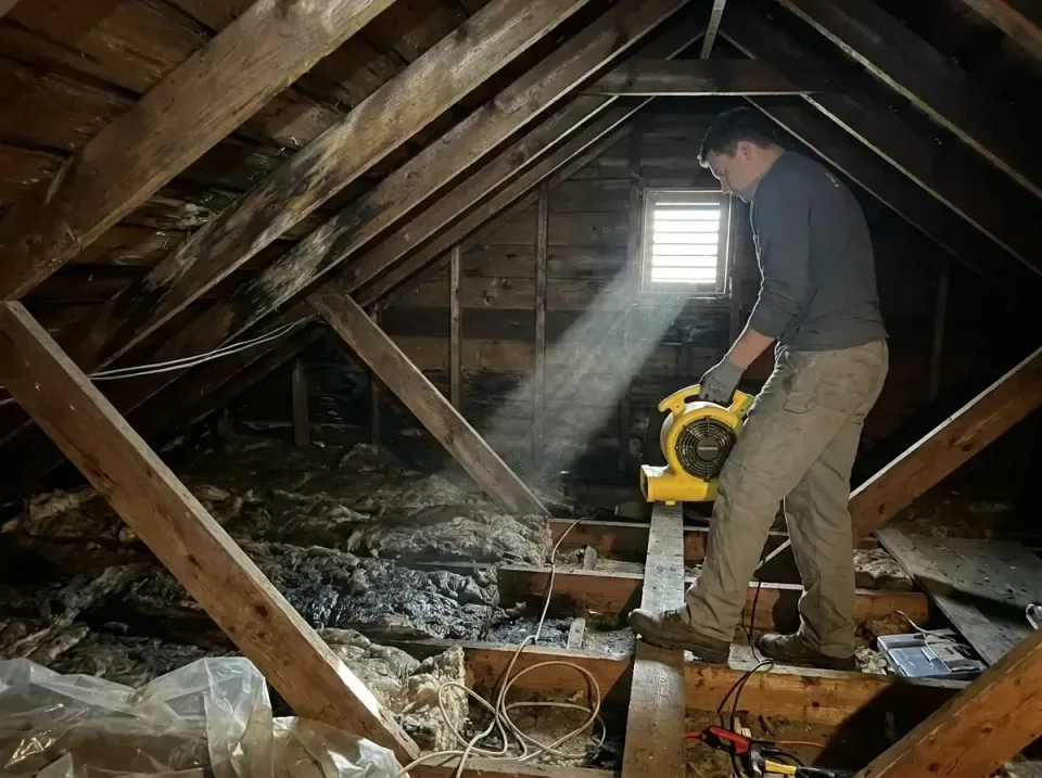 attic-water-damage-drying-proc-007 — frequently asked questions, Emergency Water Extraction & 24/7 Flood Response in Bella V…